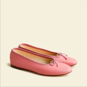SOLD J.crew warm rose zoe ballet flat size 7
